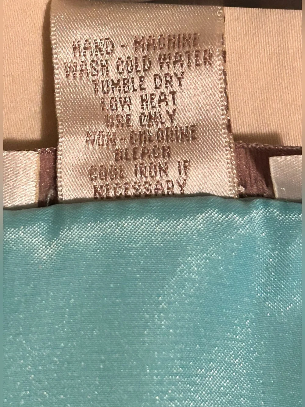 Jones New York Embroidered Robe & Slip Set - Teal - Picture 7 of 10